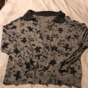 🎉🎉SALE🎉black&gray beaded Cardigan💗